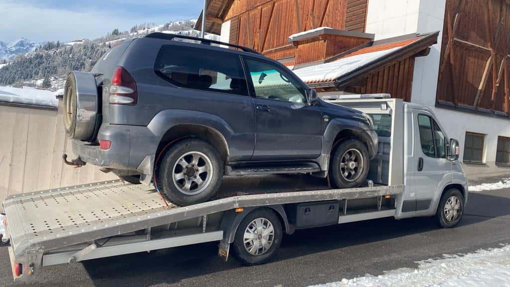 Abholung in Ennstal (Stmk): Toyota Land Cruiser